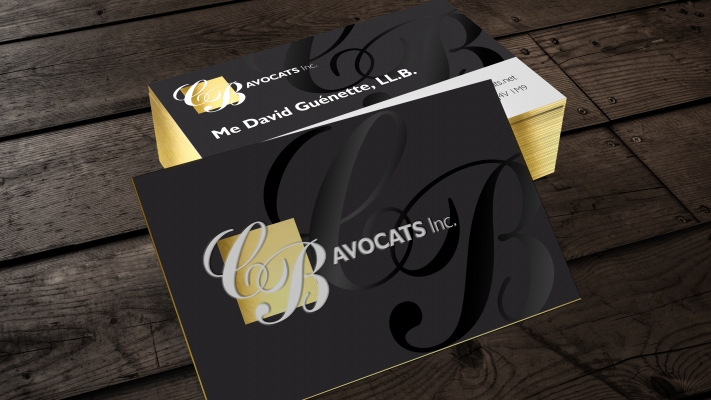 BC Avocats - Cartes d'affaires